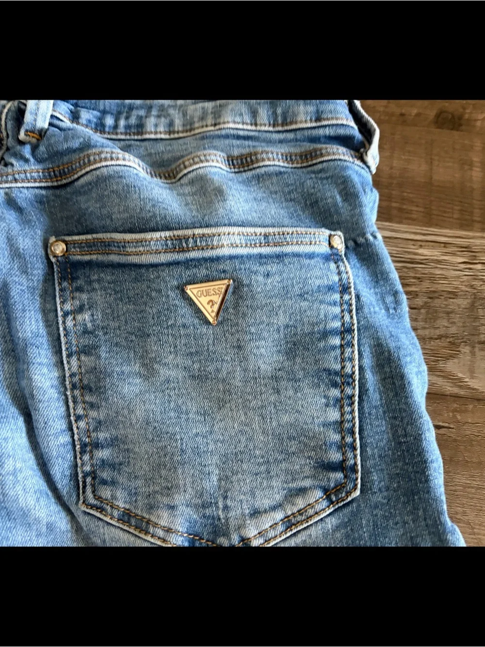 GUESS 1981 Skinny High Rise Button Fly Jeans | Size 29 - Picture 7 of 12